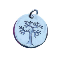 Load image into Gallery viewer, Camp Alleghany Tree Of Life Charm | Sterling Silver &amp; 14K Gold