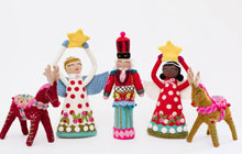 Load image into Gallery viewer, Handmade Nutcracker Tree Topper OR Decoration